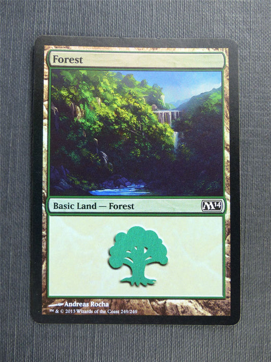 Forest 249/249 Foil - Mtg Magic Cards #52K