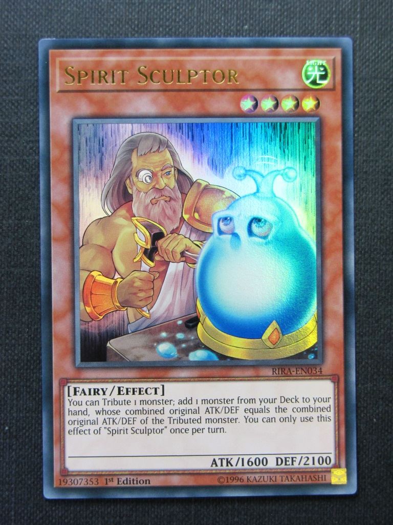 Spirit Sculptor RIRA Ultra Rare - 1st ed - Yugioh Cards # 9H24