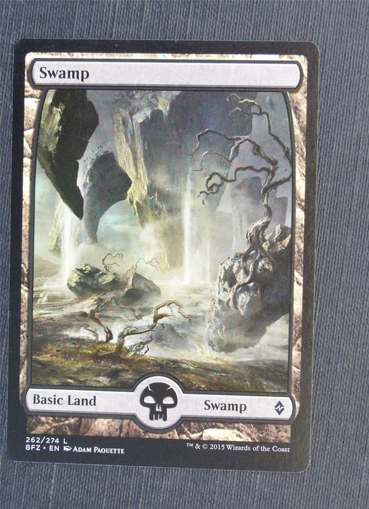 Swamp Full Art 262/274 - Mtg Magic Cards #5EO