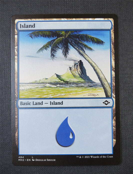 Island - Land - Mtg Card #55H