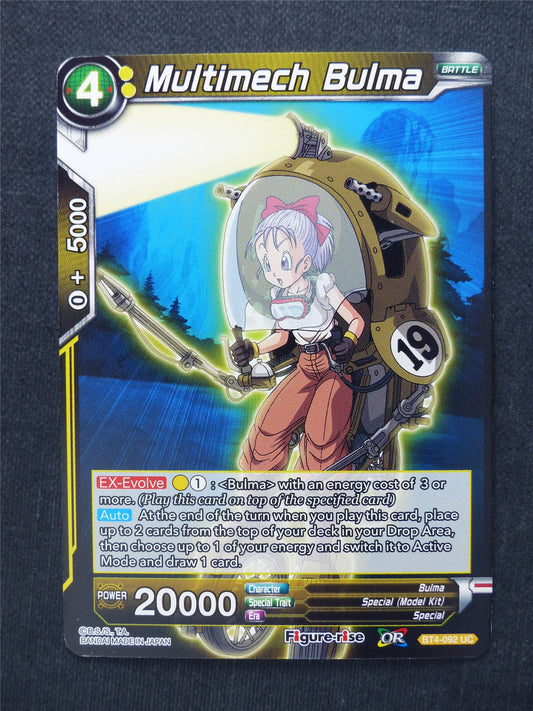 Multimech Bulma - Dragon Ball Super Cards #DU