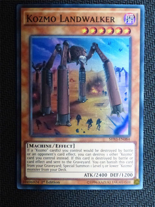 Kozmo Landwalker - SHVI - Super Rare - Yugioh Card # 1D50