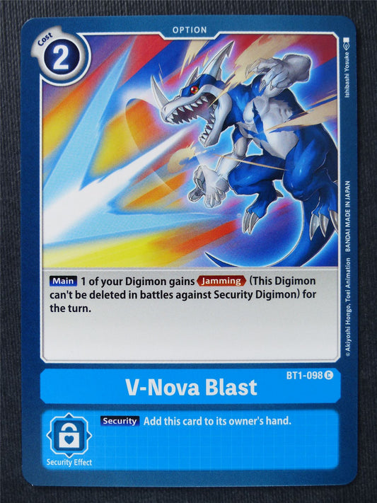 V-Nova Blast BT1-098 C - Digimon Cards #ST