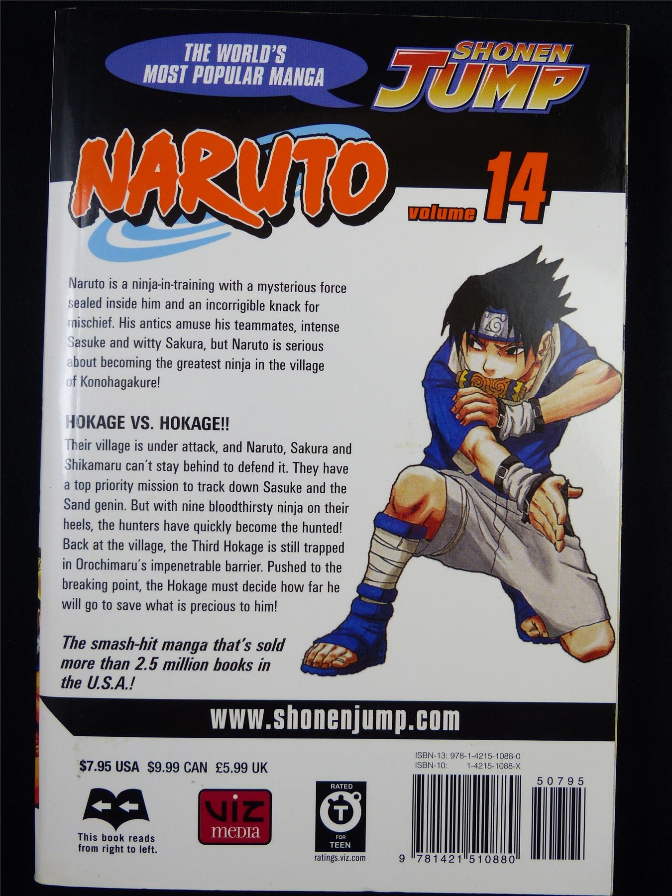 NARUTO Volume 14 - Shonen Jump Viz Manga #3HZ