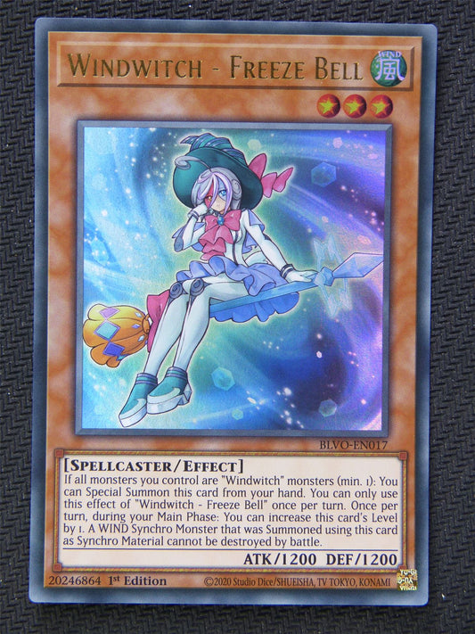 Windwitch Freeze Bell BLVO - Ultra Rare - Yugioh Card #64S