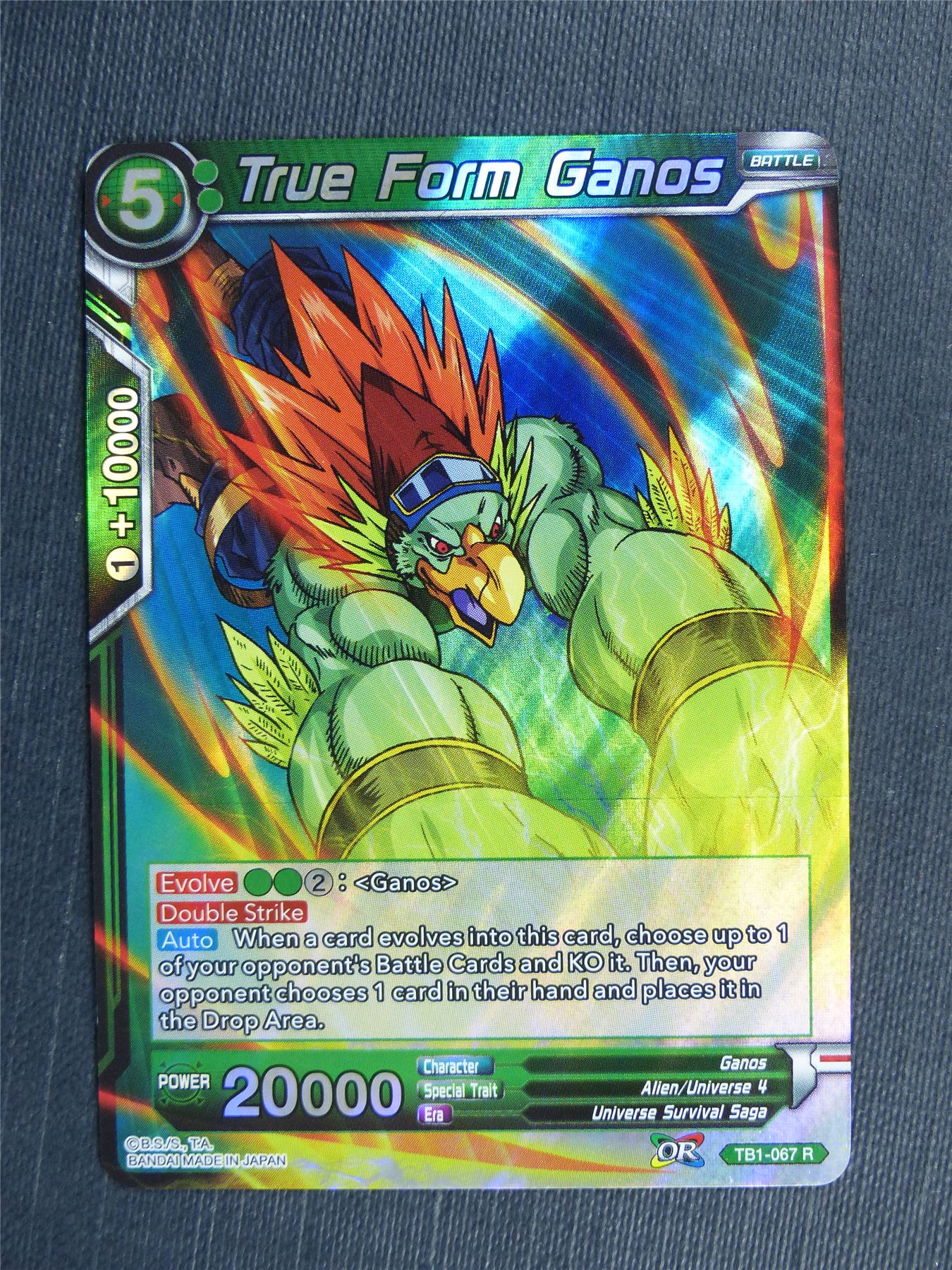 True Form Ganos R - Dragon Ball Super Cards #44W