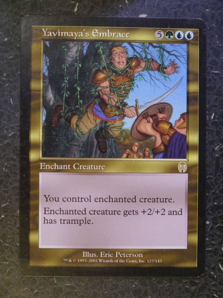 MTG Magic Cards: YAVIMAYA'S EMBRACE RARE # 6I45