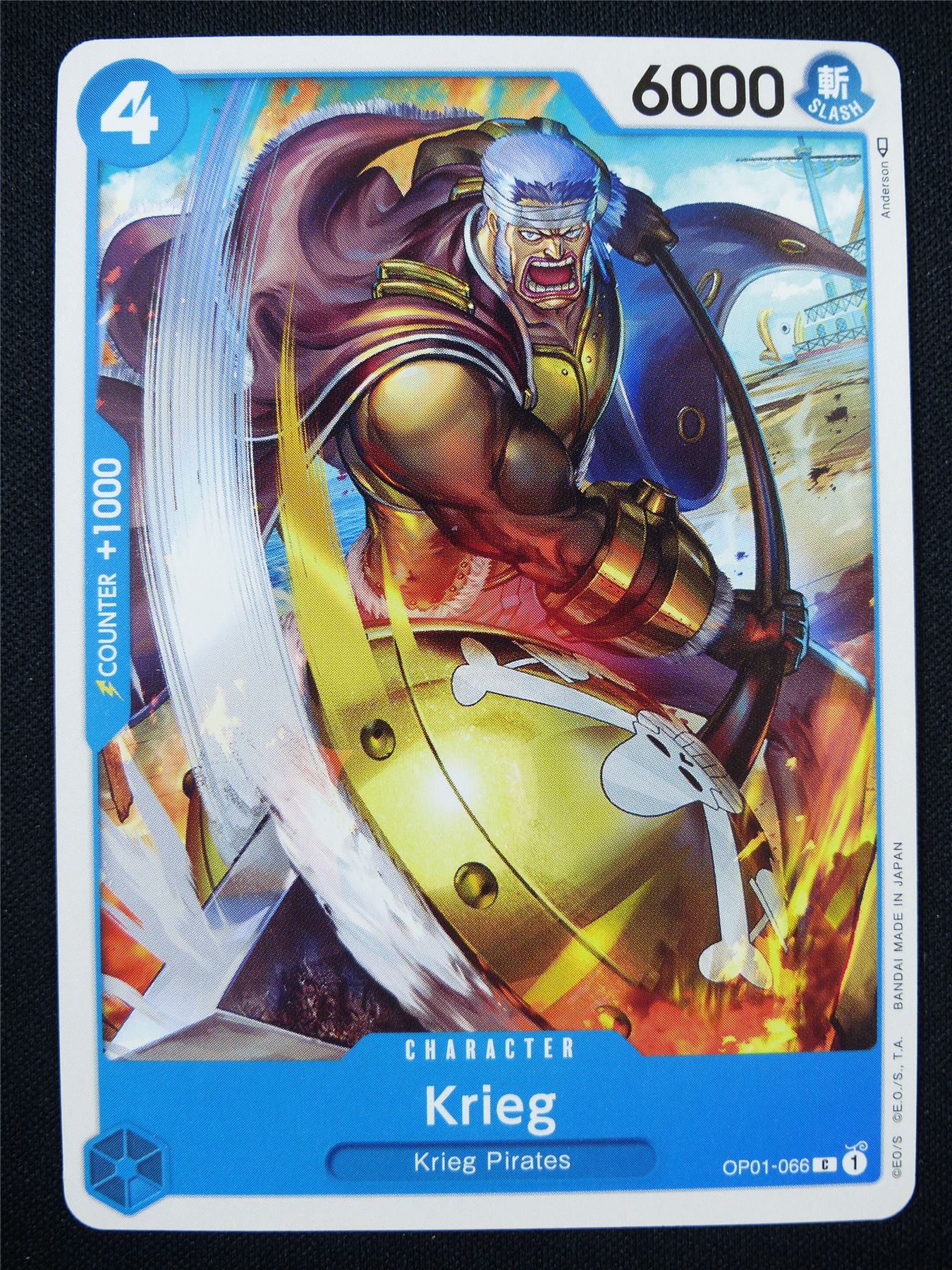 Krieg OP01-066 C - One Piece Card #2YY