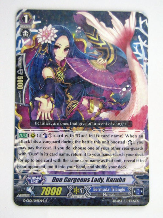 Vanguard Cards: DUO GORGEOUS LADY, KAZUHA G-CB01 R # 36H62