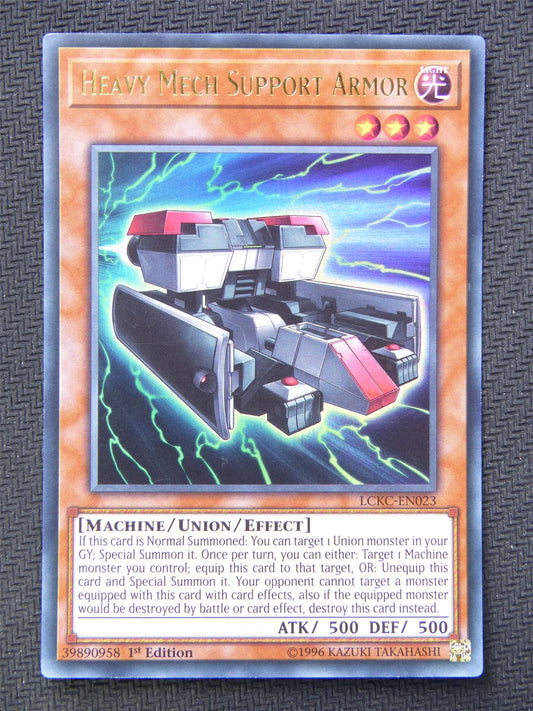 Heavy Mech Support Armor LCKC - Ultra Rare - Yugioh Card #5JE