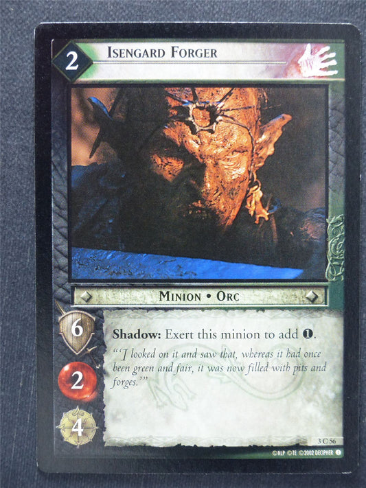 Isengard Forger 3 C 56 - LotR Cards #RS