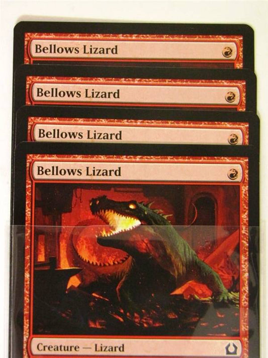 Mtg Magic the Gathering - 4X BELLOWS LIZARD