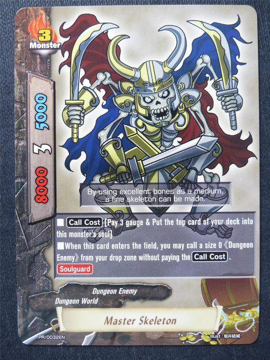 Master Skeleton Promo - Buddyfight Cards #LF