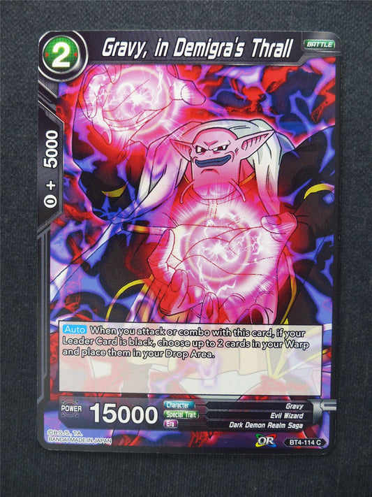 Gravy in Demigra's Thrall - Dragon Ball Super Cards #D8