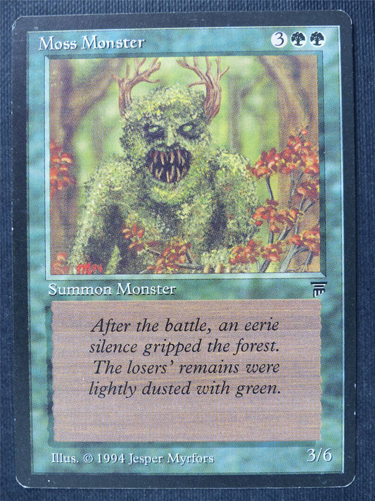 Moss Monster Legends played - Mtg Magic Cards #28H
