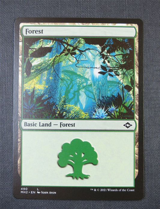 Forest - Land - Mtg Card #55G