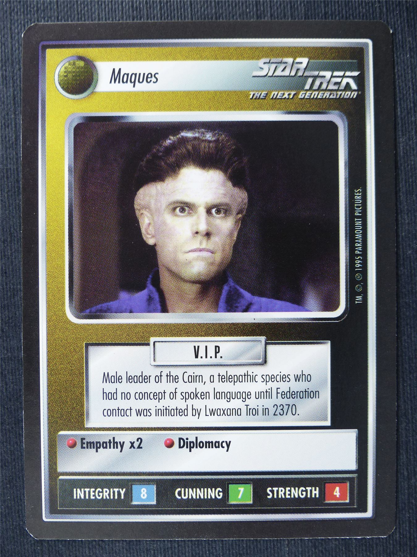 Maques - NG - Star Trek Cards #15W