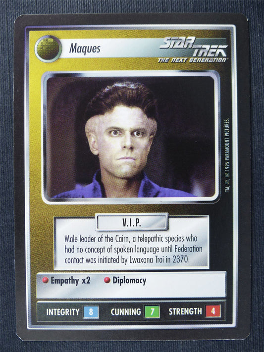 Maques - NG - Star Trek Cards #15W