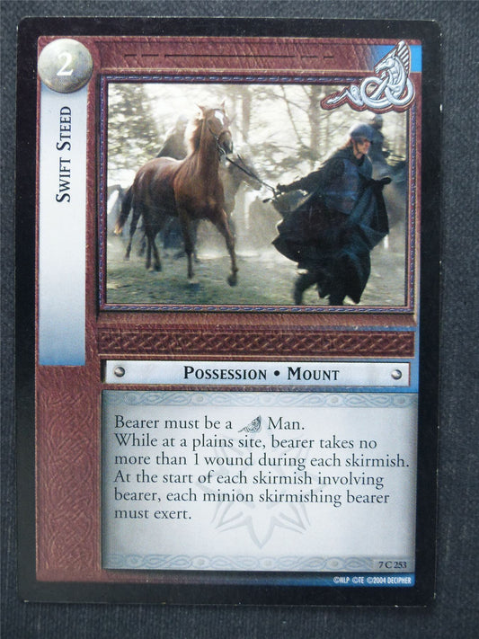 Swift Steed 7 C 253 - LotR Cards #QW