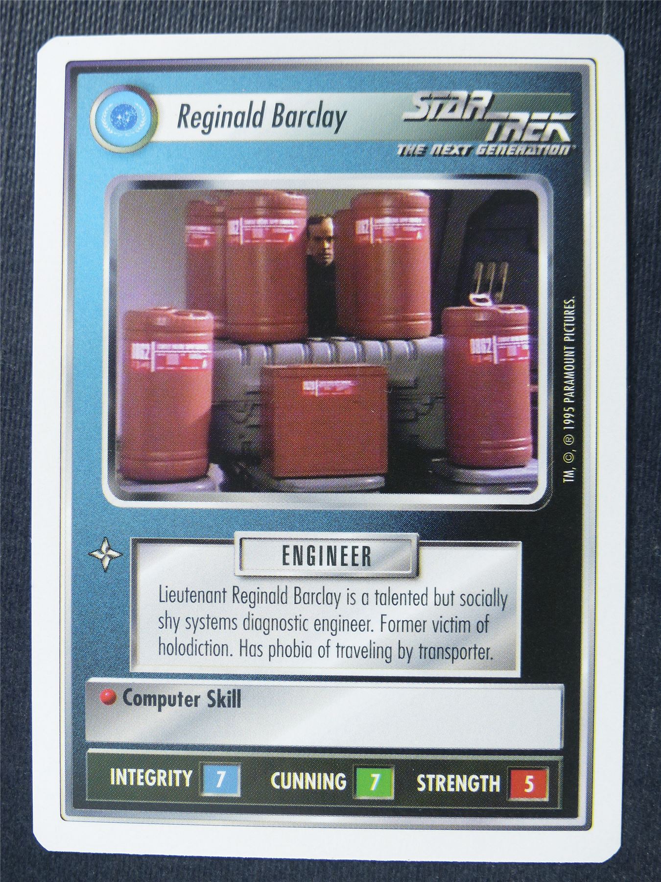 Reginald Barclay - NG - Star Trek Card #4XZ