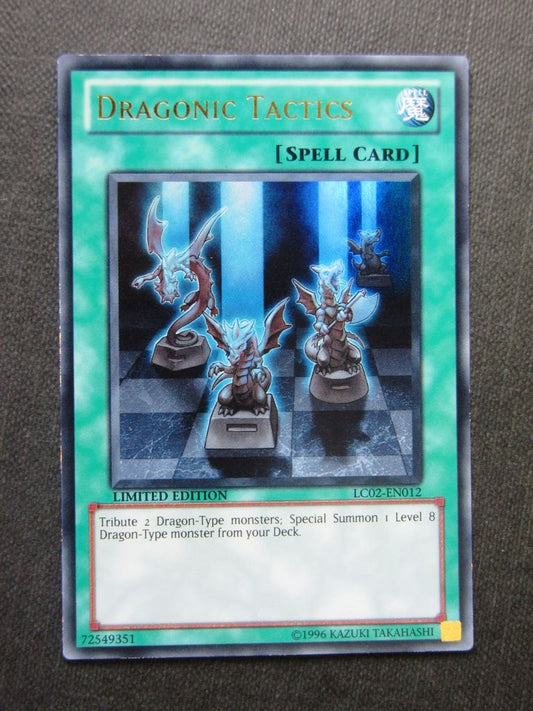 Dragonic Tactics LC02 Ultra Rare - limited ed - Yugioh Card #1QG