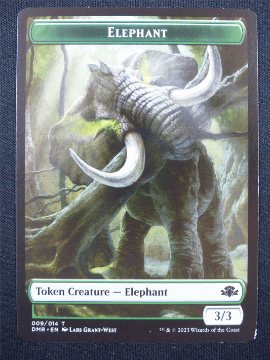 Elephant Token - Mtg Card #2A9