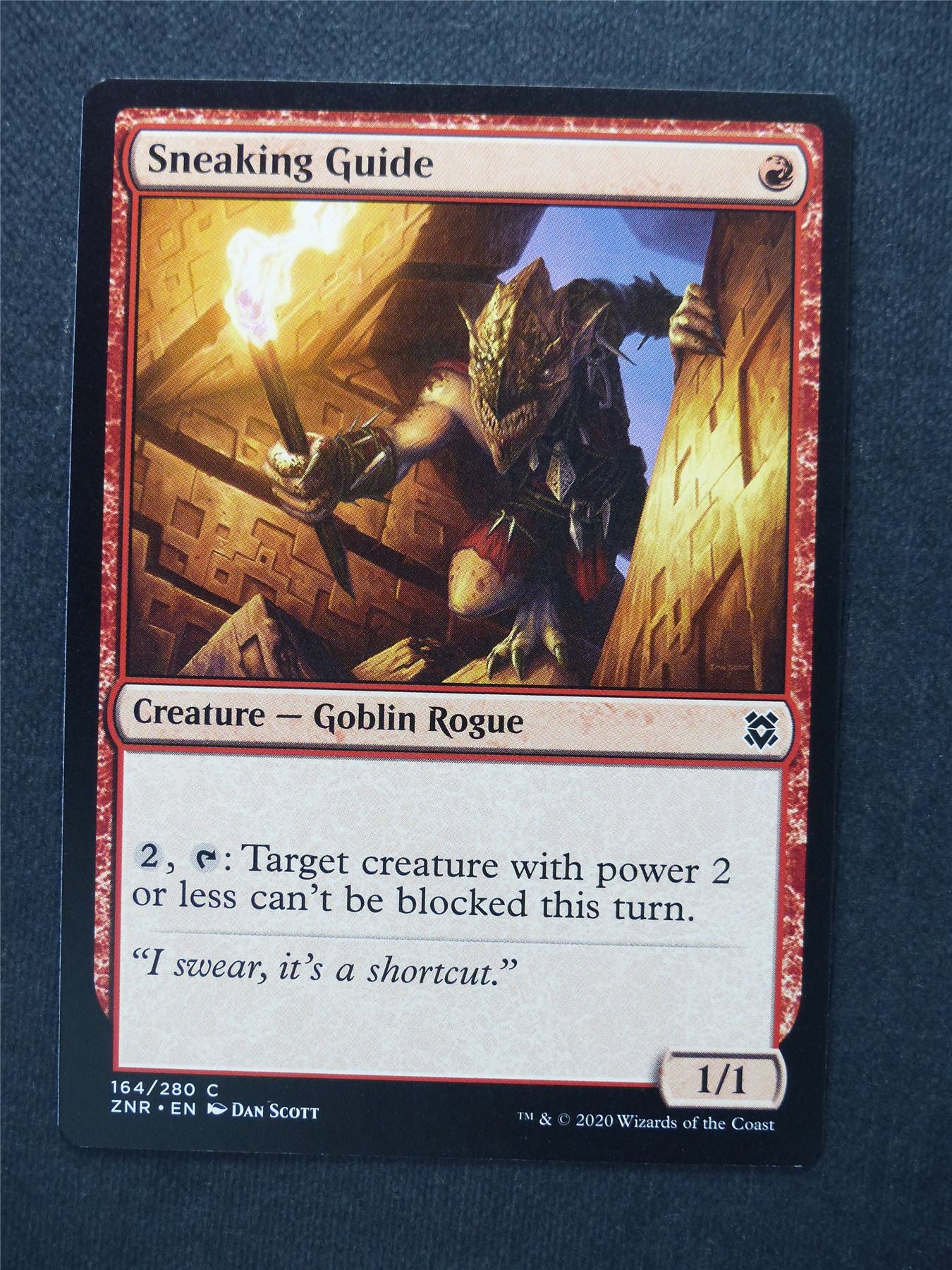 Sneaking Guide - Mtg Magic Cards #UU