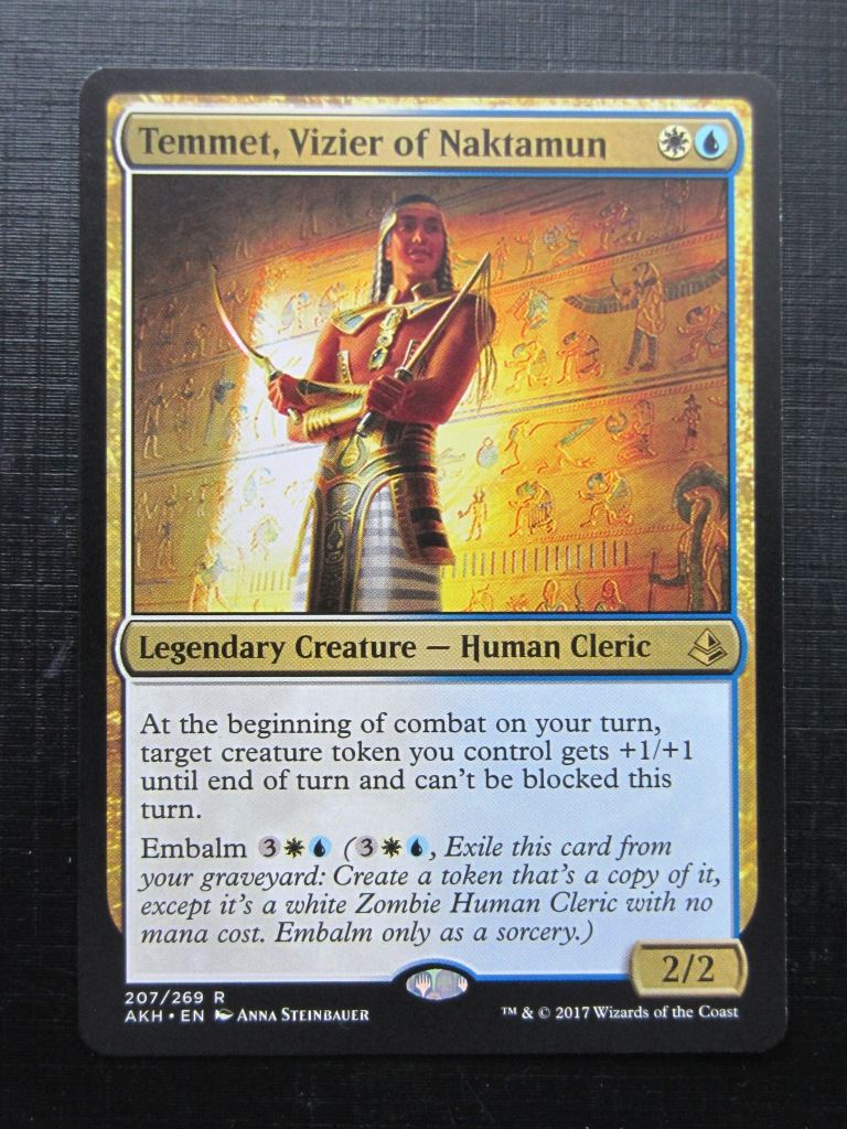 MTG Magic Cards: TEMMET VIZIER OF NAKTAMUN # C43