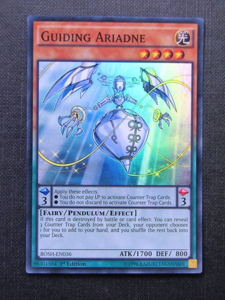 Guiding Ariadne BOSH Super Rare - 1st ed - Yugioh Cards #1LK