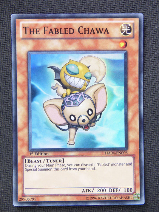 The Fabled Chawa HA04 - Super Rare - Yugioh Card #5ML