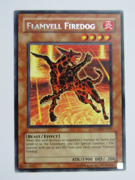 Yugioh Cards: FLAMVELL FIREDOG ANPR RARE # 31A18