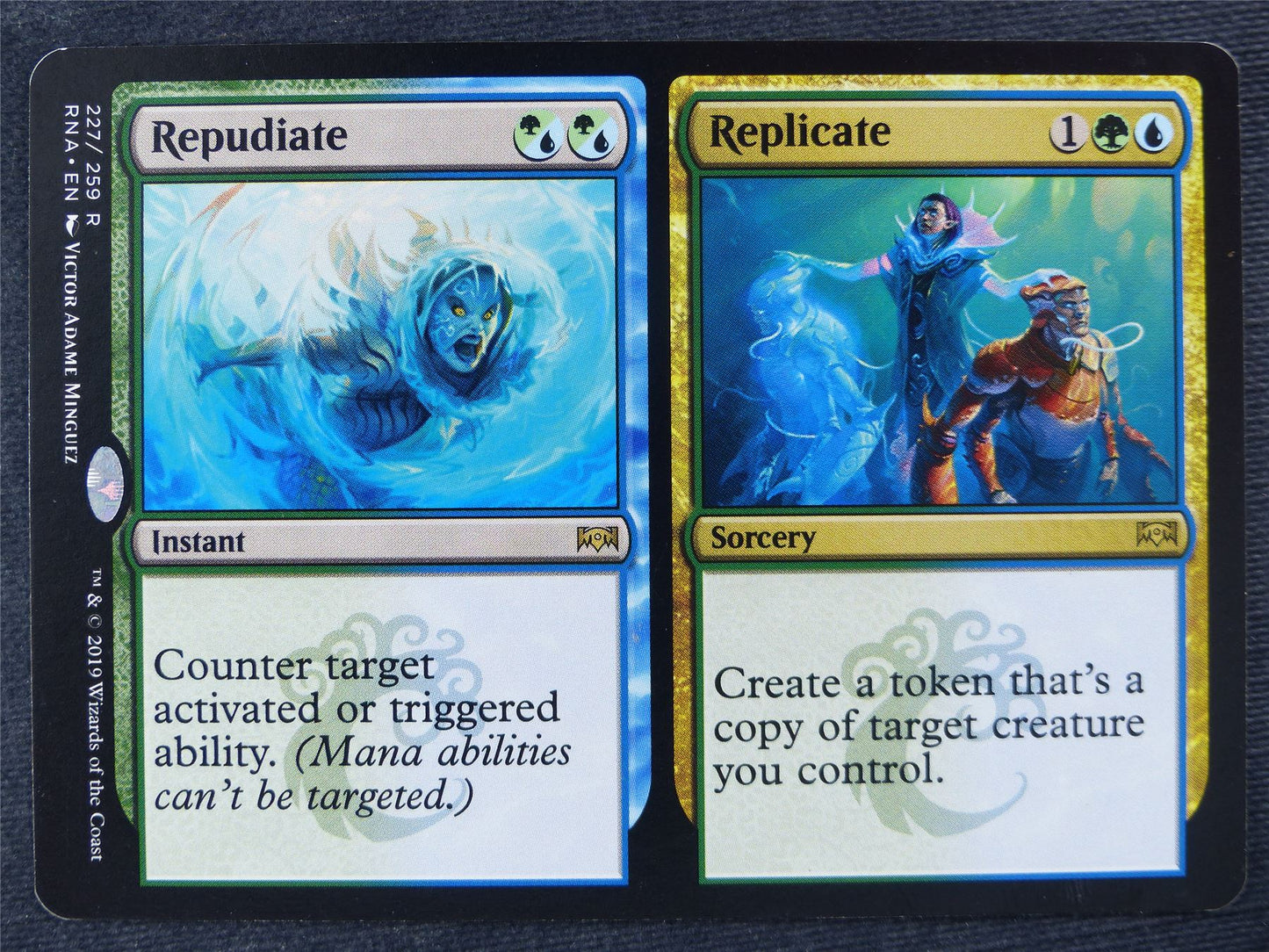 Repudiate Replicate - Mtg Magic Cards #1H6