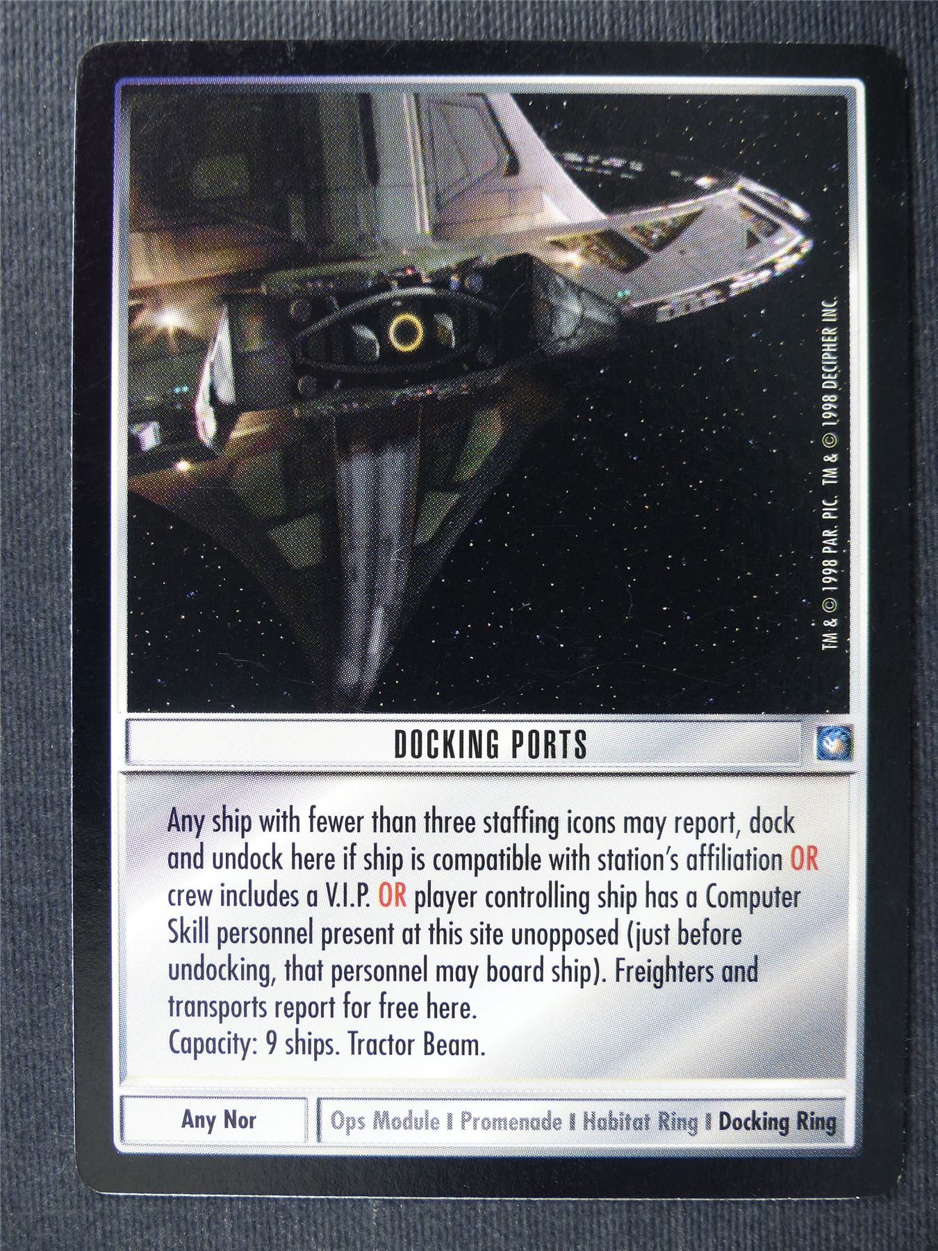 Docking Ports - Star Trek Cards #XL