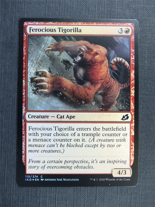 Ferocious Tigorilla Foil - IKO - Mtg Card