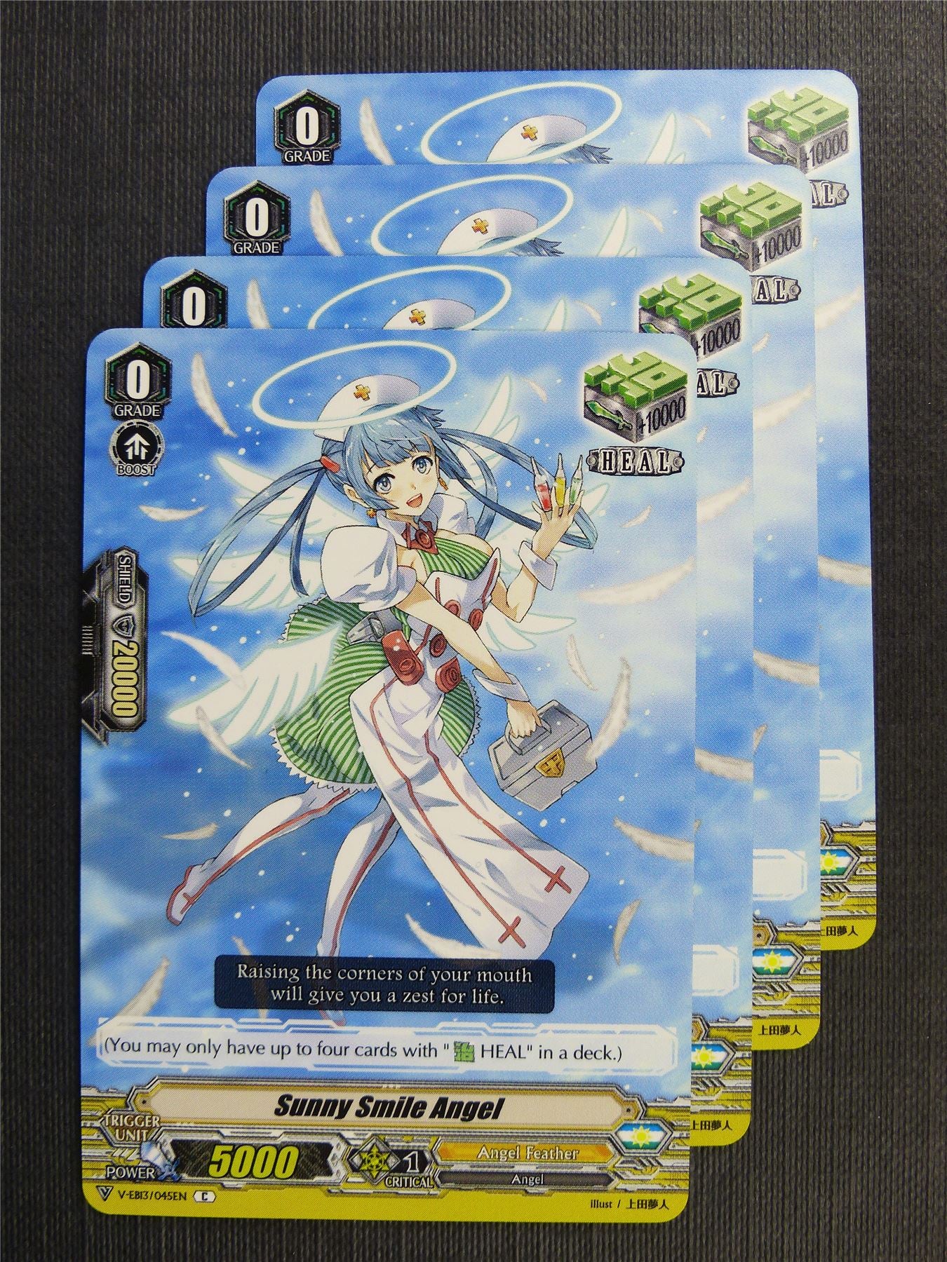 Sunny Smile Angel V-EB13 x4 - Astral Force - Vanguard Cards