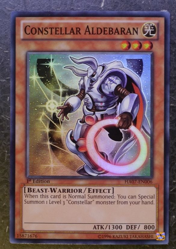 Yugioh Cards: CONSTELLAR ALDEBARAN HA07 SUPER RARE # 2I87