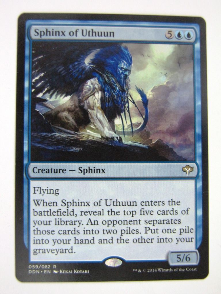 MTG Magic Played Cards: SPHINX OF UTHUUN # 7C96
