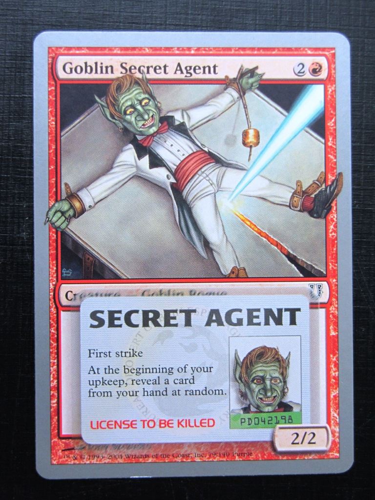 MTG Magic Cards: GOBLIN SECRET AGENT # 20F2