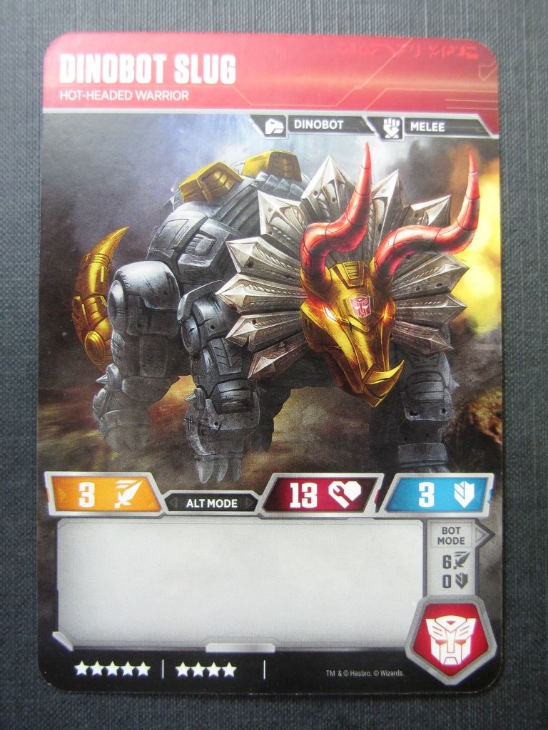 Dinobot Slug CT T17/T40 - Transformers Cards #