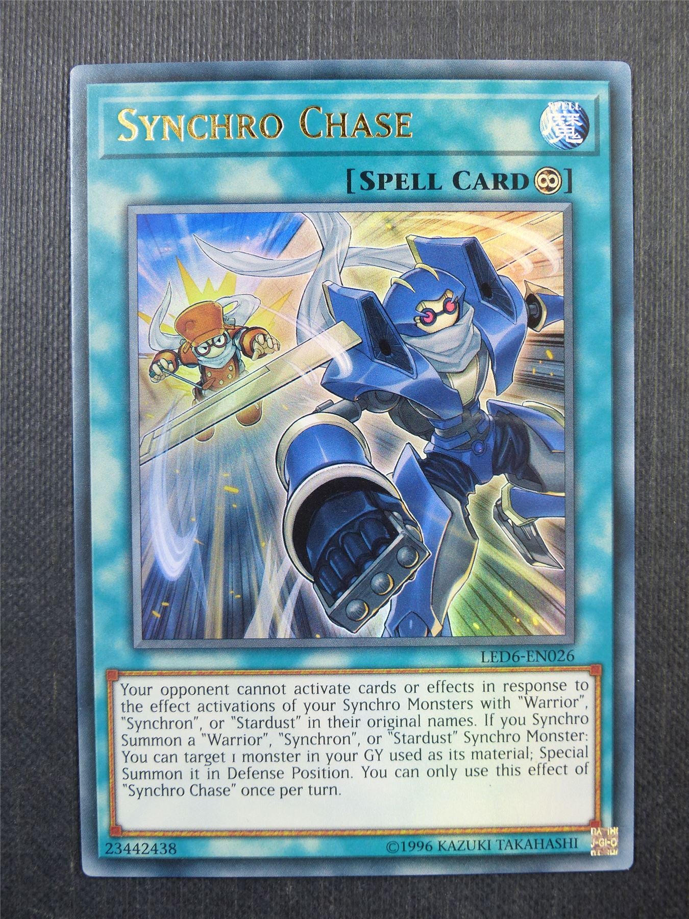 Synchro Chase LED6 Ultra Rare - Yugioh Card #3YL