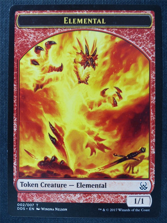 Elemental Token - Mtg Card #1VZ