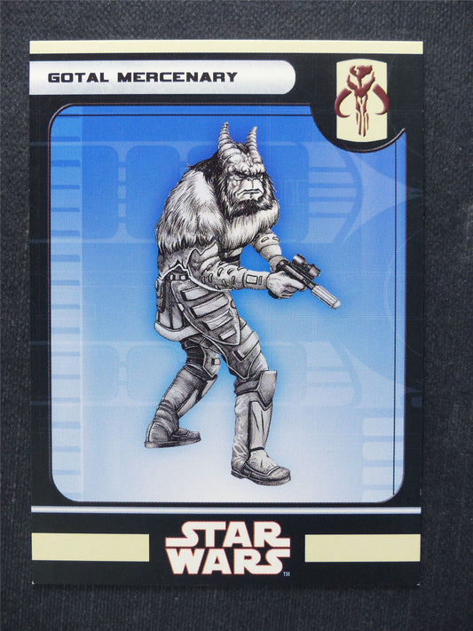 Gotal Mercenary 44/60 - Star Wars Miniatures Spare Cards #72