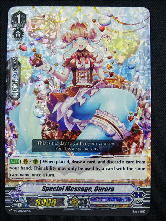 Special Message Ourora V-TD08 - Vanguard Card #Q6