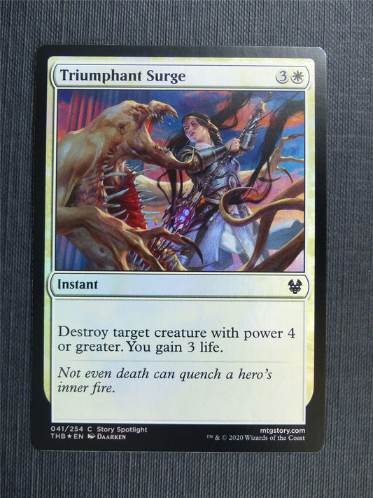 Triumphant Surge Foil - Theros Collector Ed - Mtg Magic Cards #3O3