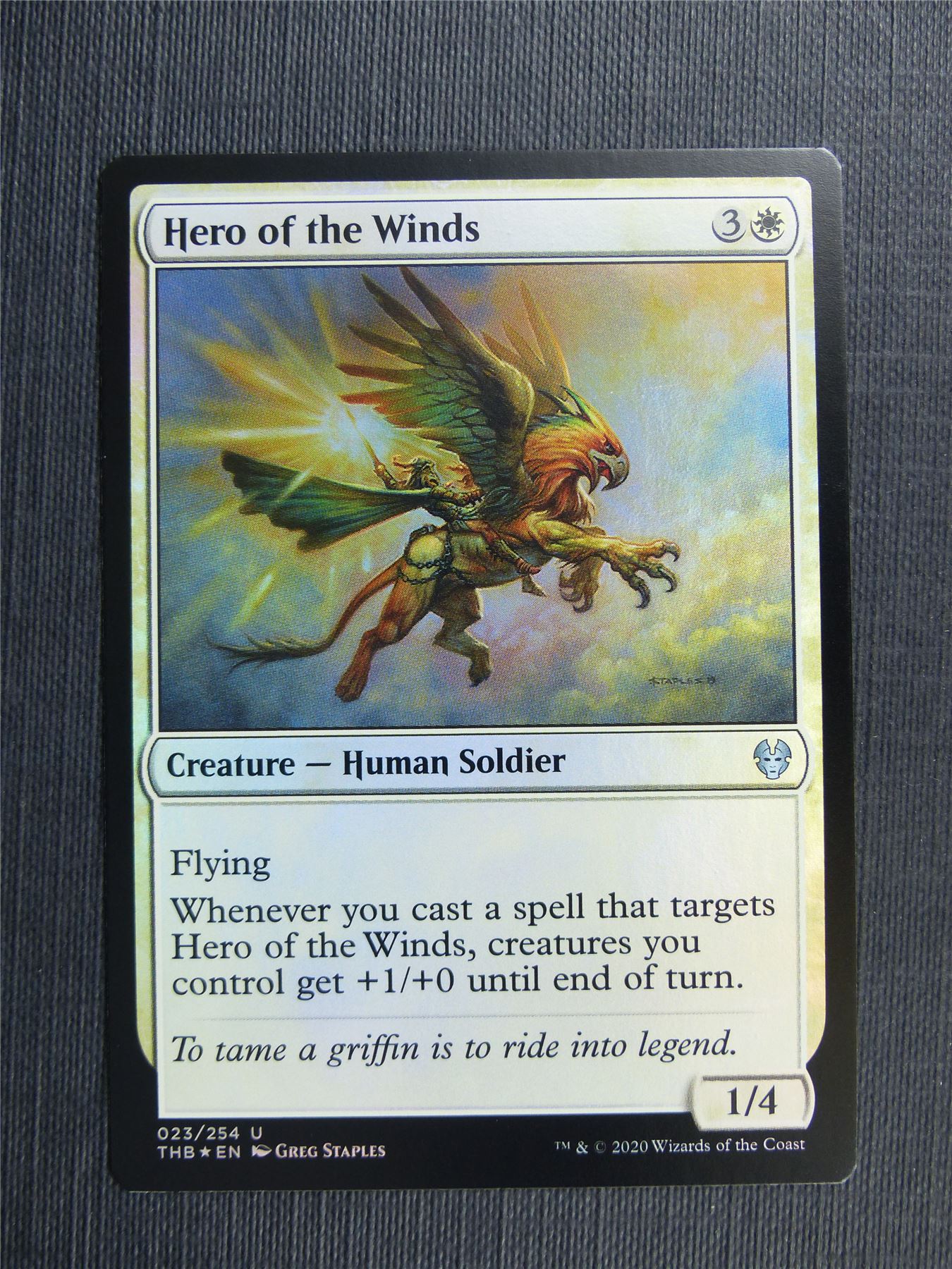 Hero of the Winds Foil - Theros Collector Ed - Mtg Magic Cards #3KN