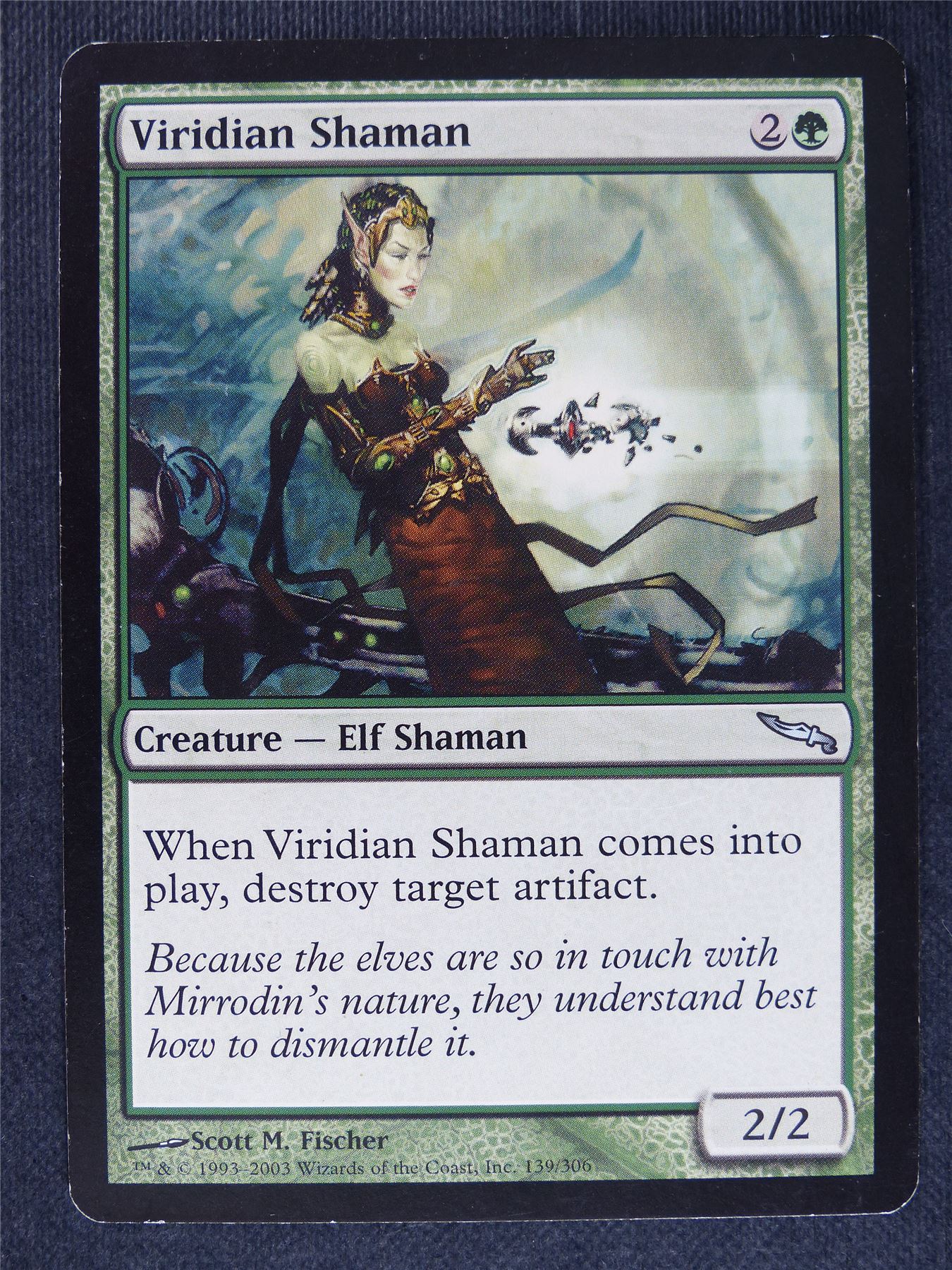 Viridian Shaman played - Mtg Magic Cards #HB