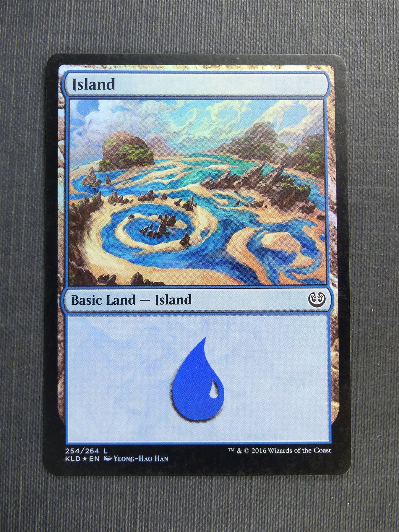 Island 254/264 Foil - Mtg Magic Cards #53M