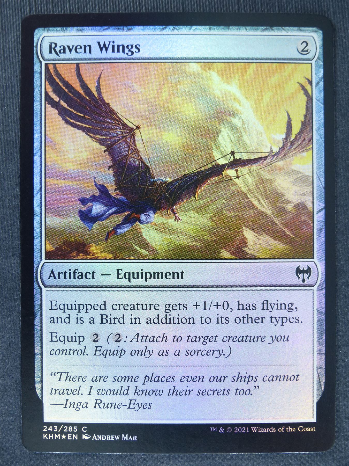 Raven Wings Foil Collector