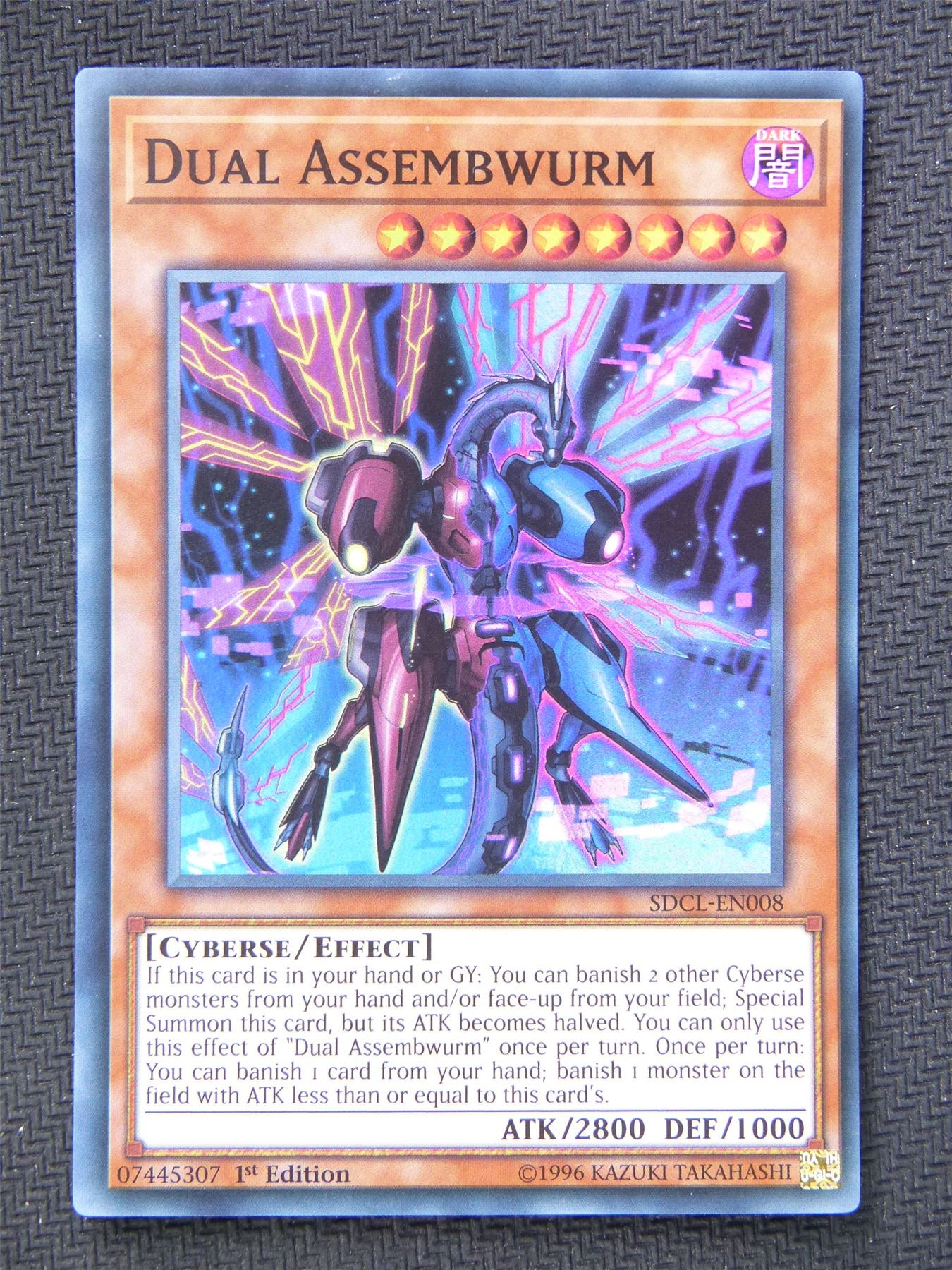 Dual Assembwurm SDCL - Super Rare - Yugioh Card #5NC