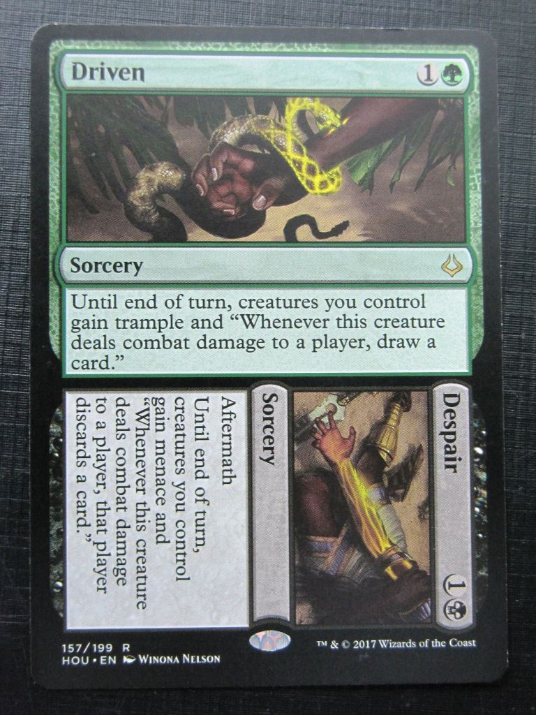 Driven Despair - Mtg Magic Card # 1A59